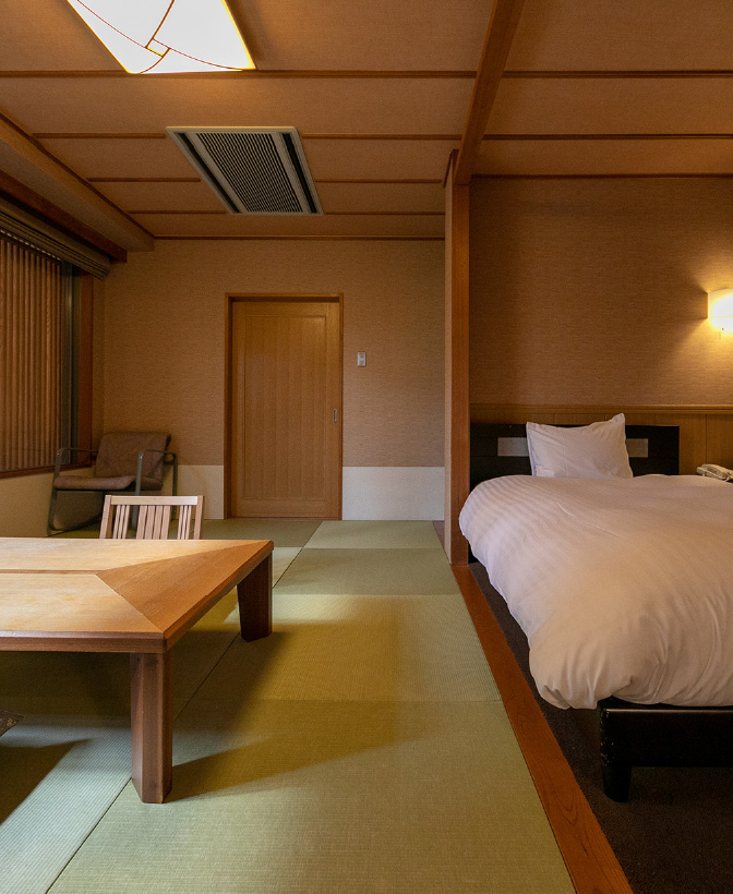 [Annex] Kiseki Relaxation block／Japanese western room with a private open bath/ non-smoking