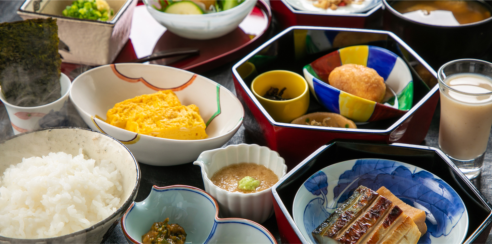 Japanese gozen meal